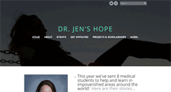 Desktop Screenshot of drjenshope.org
